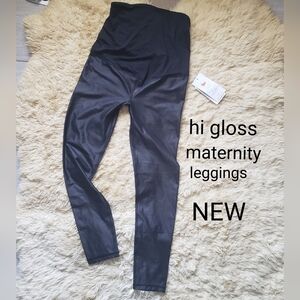 Maternity Leggins High Gloss NEW